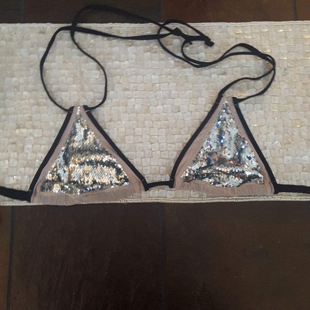 Sold out everywhere Asos sequin top size 34DD